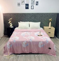 Chăn Hè Thu Lạnh Luxe Cool Lasante - Chăn Mát Mẻ Cao Cấp, Họa Tiết Đẹp, Giúp Ngủ Ngon, Thoáng Khí Cho Mùa Hè